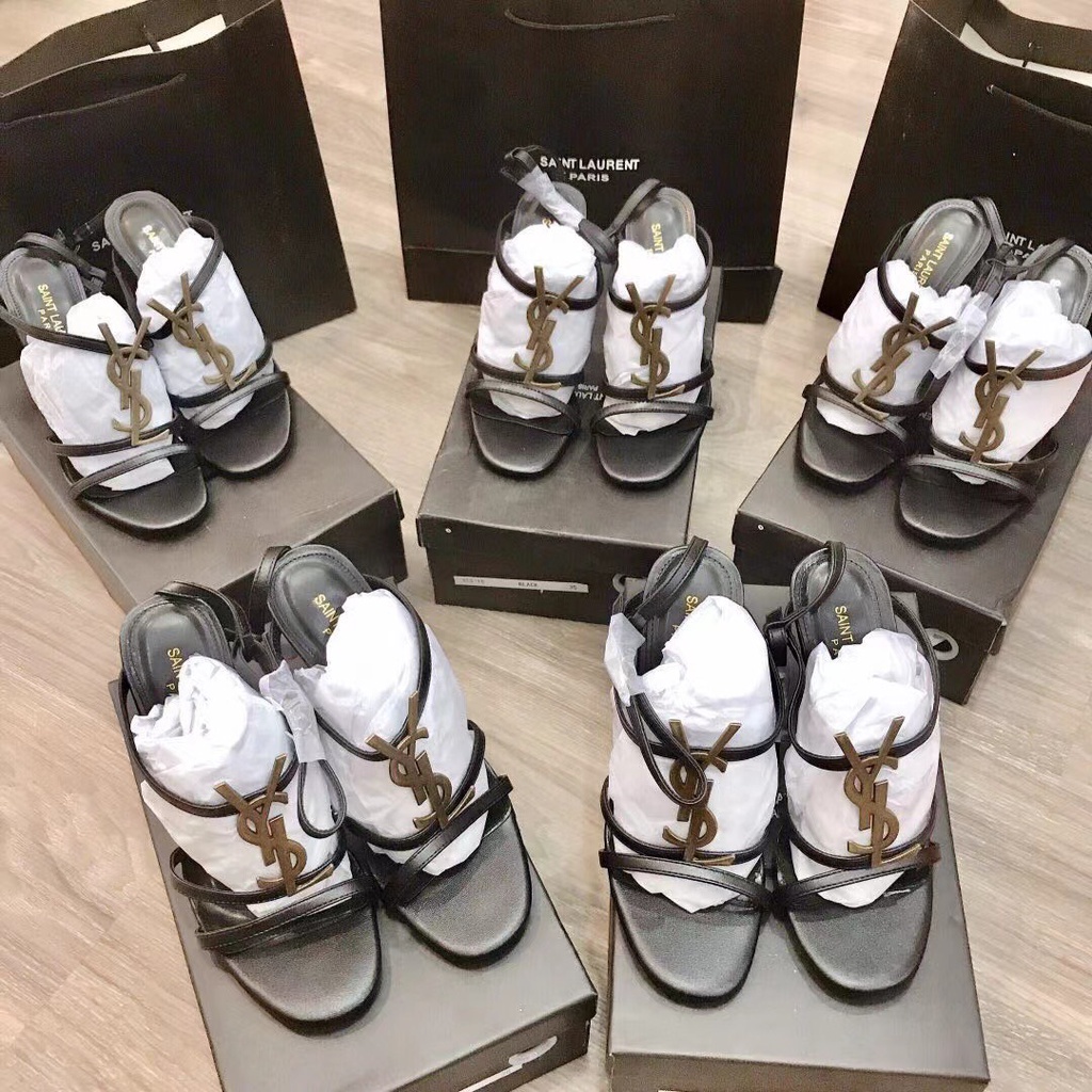 Sandal cao gót tag đồng xịn sò về hàng VIC fullbox túi giấy