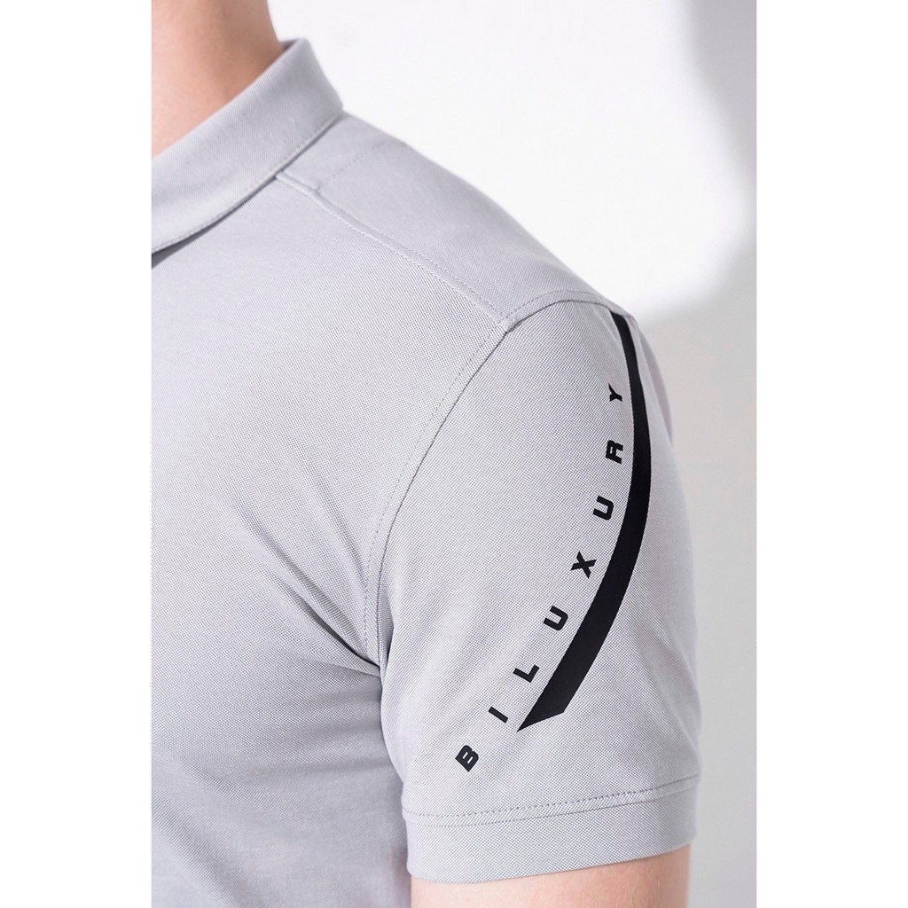 Áo polo nam Biluxury cổ bẻ 5APCT008GHS form chuẩn lịch lãm vải co giãn 4 chiều chống nhăn