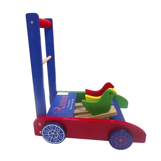 Xe tập đi 3 con chim to rattot