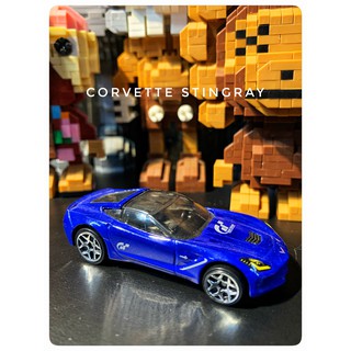 Xe mô hình hot wheels không hộp 2014 corvette stingray tỉ lệ 1:64