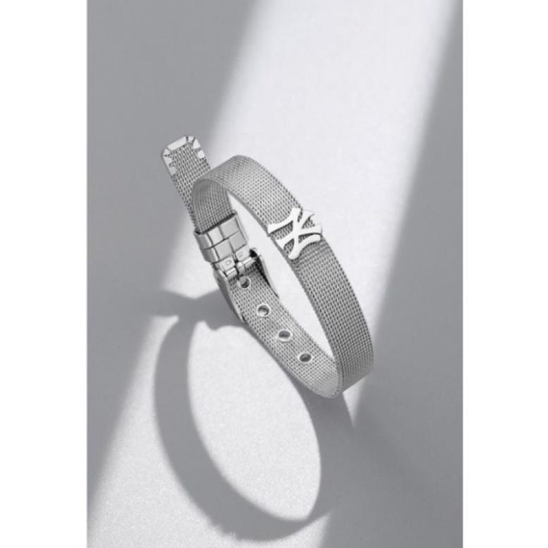 VÒNG TAY MLB LOGO FULL BOX CHO NAM VÀ NỮ - KHÔNG GỈ