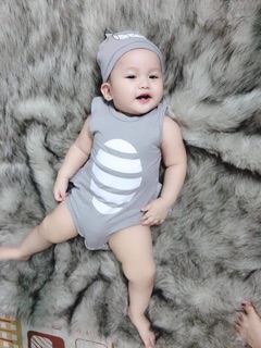 Set Body Suit Cá Mập (baby Shark)