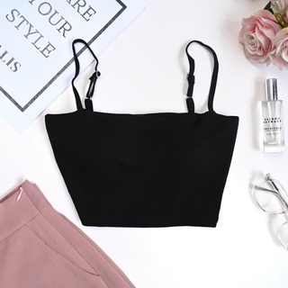 Áo thun 2 dây croptop chất đẹp