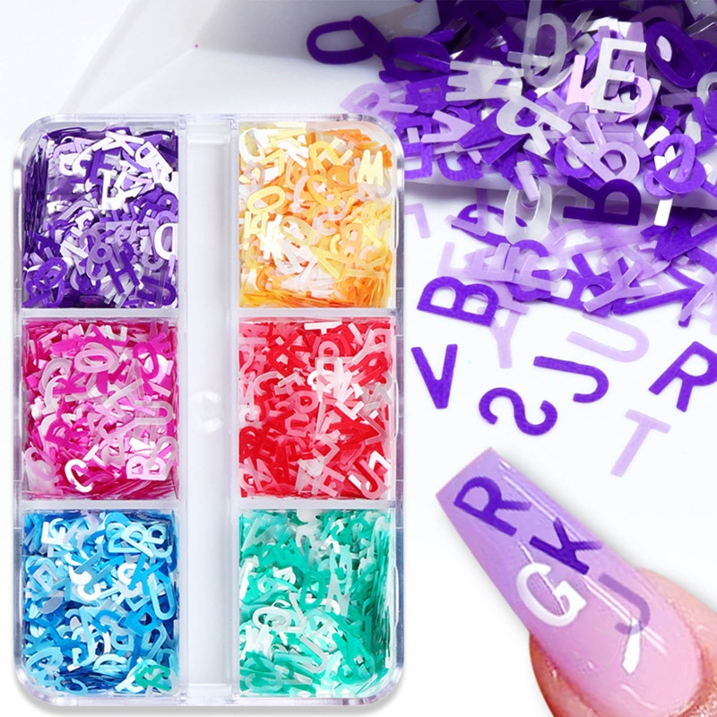 Set Phụ Kiện Trang Trí Móng Tay Nghệ Thuật 3D Lấp Lánh