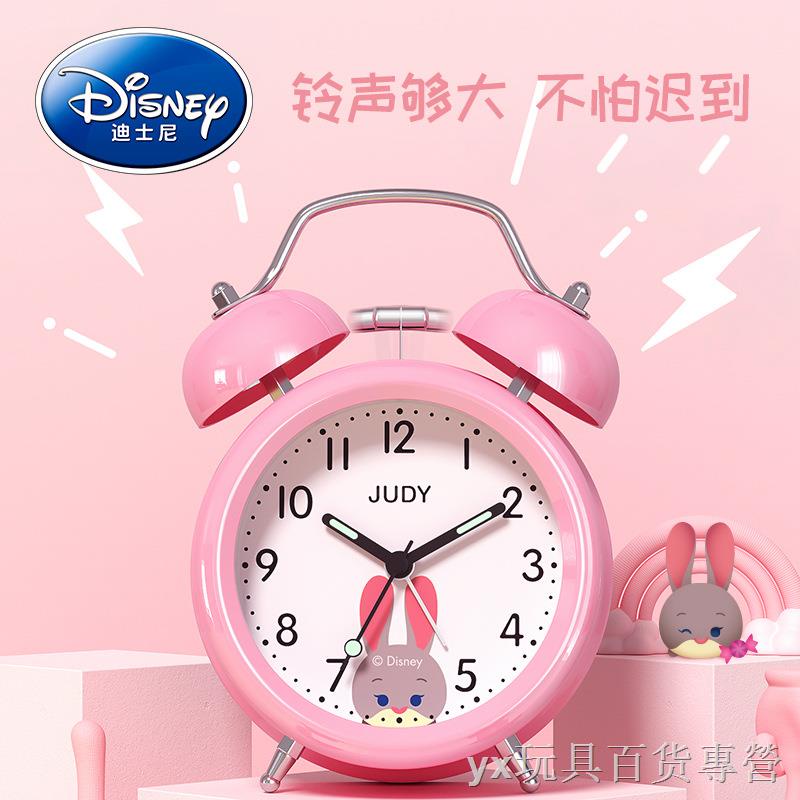 ☍◎Đồng hồ báo thức họa tiết Disney đơn giản sáng tạo cho bé gái