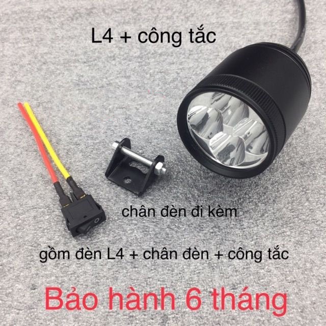 ĐÈN TRỢ SÁNG L4 XML-T6 2020 BẢO HÀNH 6 THÁNG