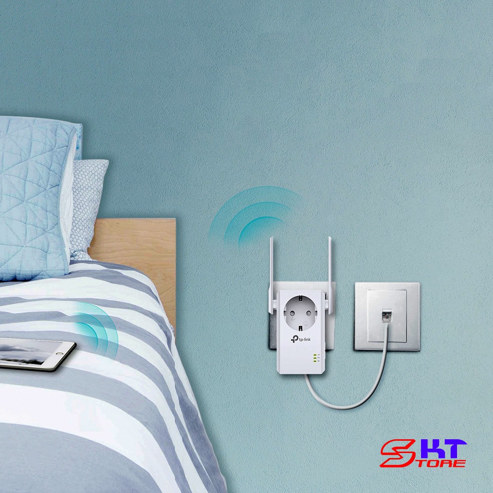 Bộ Mở Rông Sóng Wifi Tp-Link TL-WA860RE Cho Dòng AC Đi Qua Tốc Độ 300Mbps - Hàng Chính Hãng | BigBuy360 - bigbuy360.vn