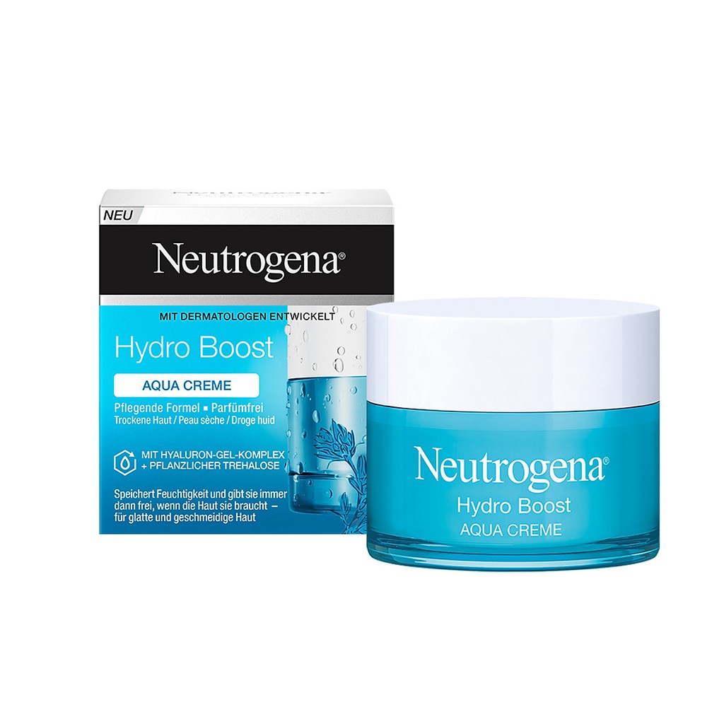 [Có sẵn] Kem Dưỡng Ẩm Cấp Nước Cho Da Khô Neutrogena Hydro Boost Aqua Creme 50ml