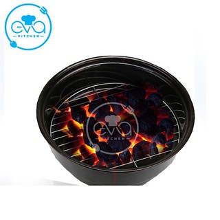 Bếp Nướng Than Hoa Tròn Có Chân Bếp Cao Portable Barbecue