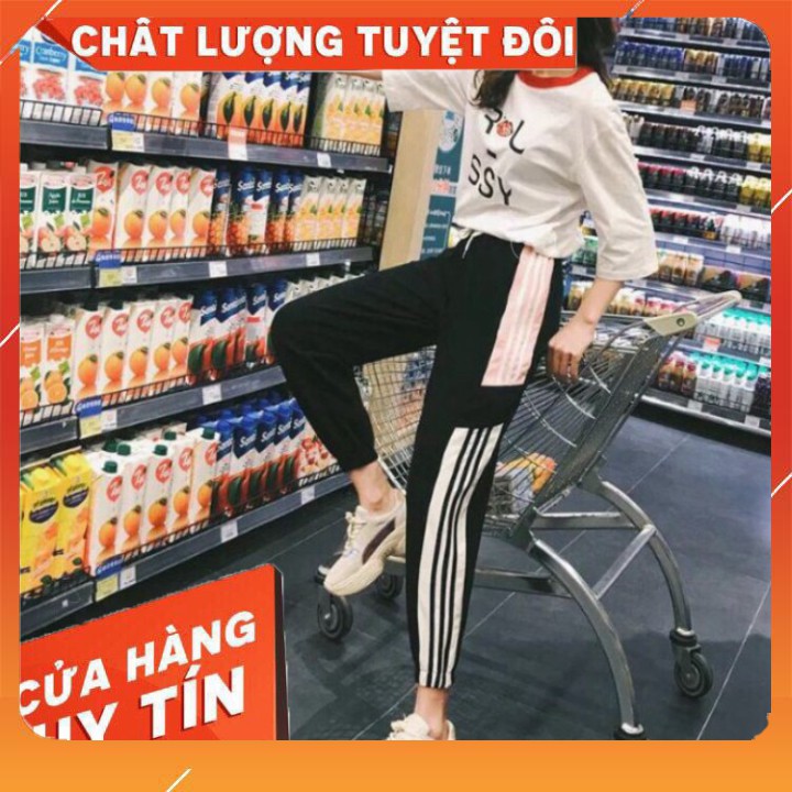 [FREESHIP+ẢNH THẬT] Quần Jogger thể thao viền phối sọc cưc đẹp siêu hot | BigBuy360 - bigbuy360.vn