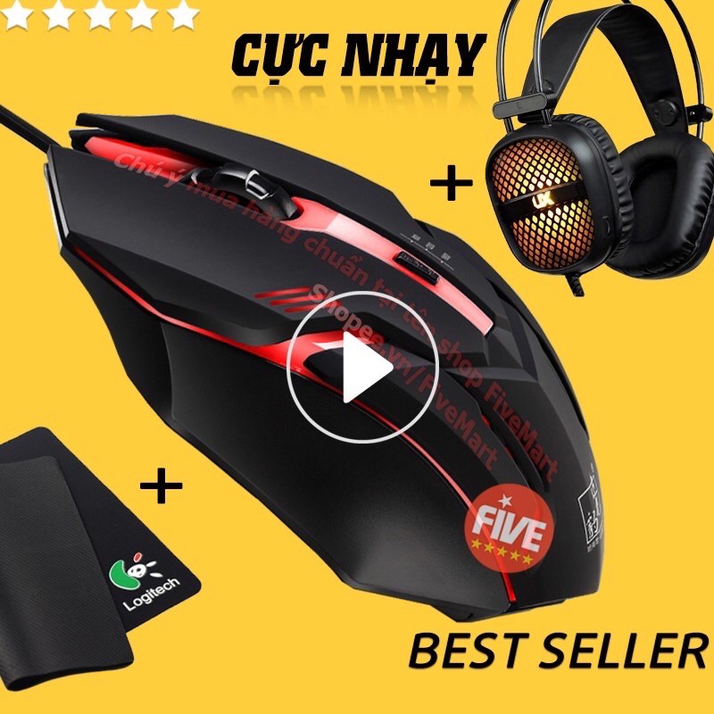 Chuột Máy Tính Laptop Sky9 Có LED Nhiều Màu Phong Cách Hiện Đại Ấn Tượng