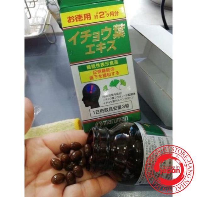 Viên uống tiền đình, bổ não DHA Ginkgo Maruman Nhật