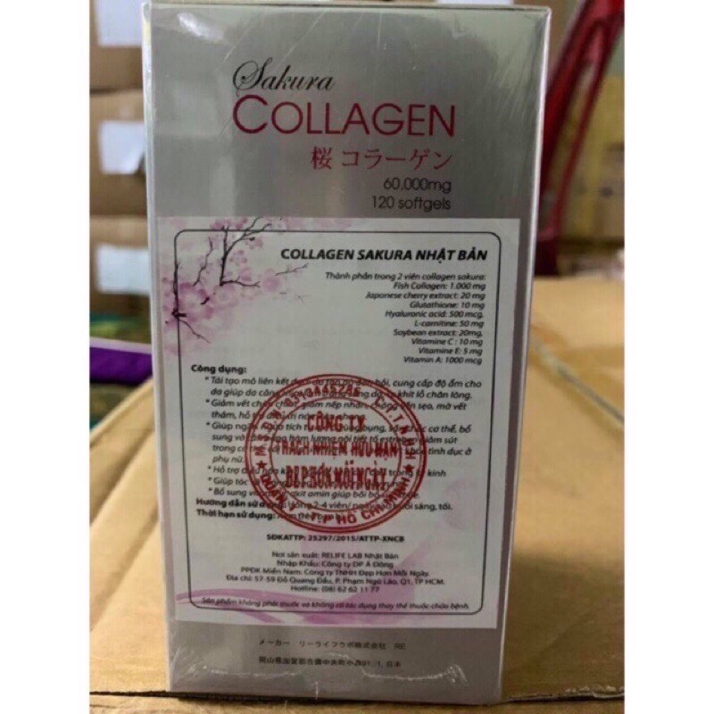 COLLAGEN SAKURA 60000MG CỦA NHẬT BẢN