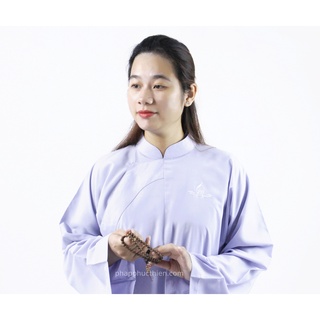 Áo Tràng Phật Tử Nữ, Vải Kate Cao Cấp