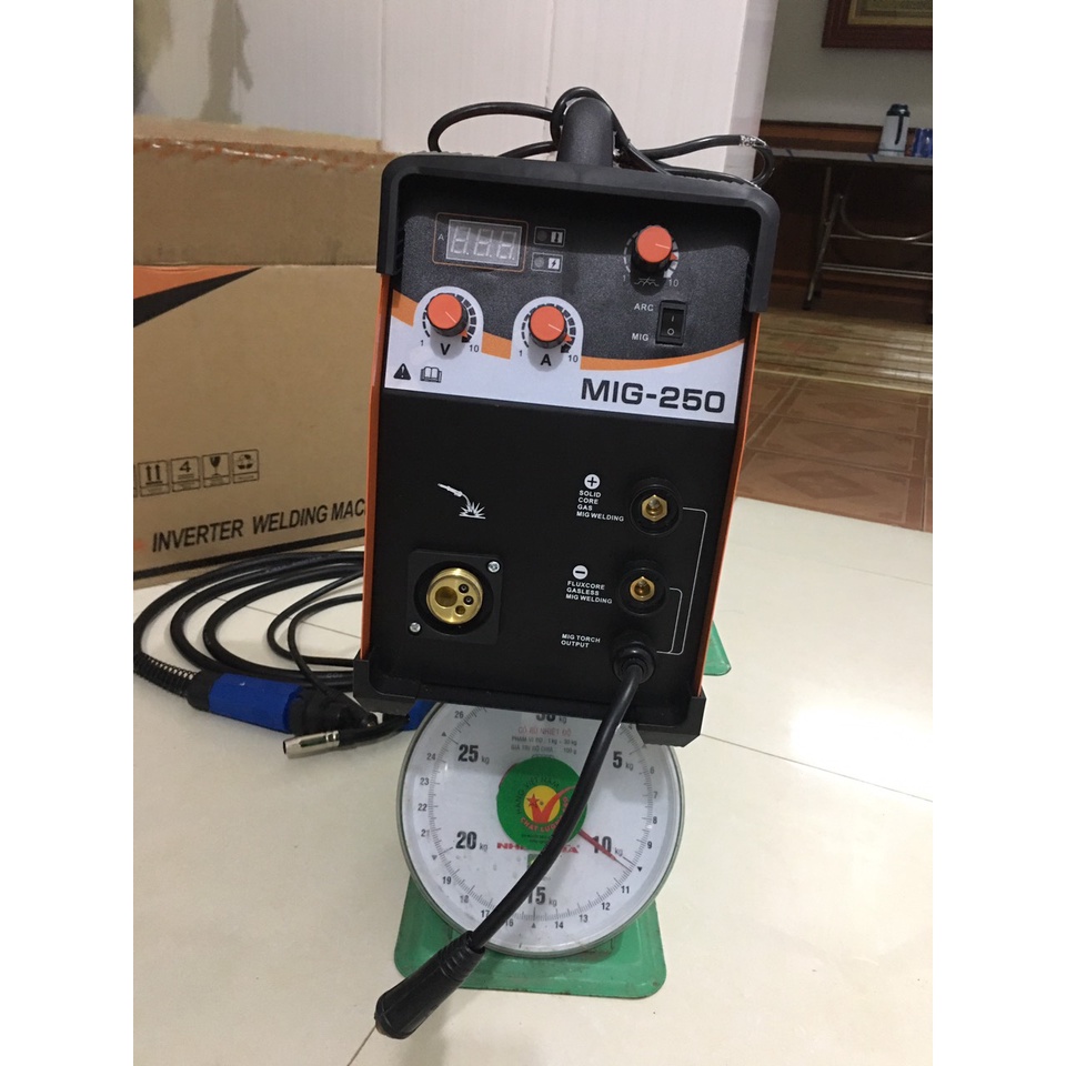 Máy Hàn 3 Chức Năng Chính Hãng JASIC MIG 250A, Máy hàn Mig công nghệ Inverter