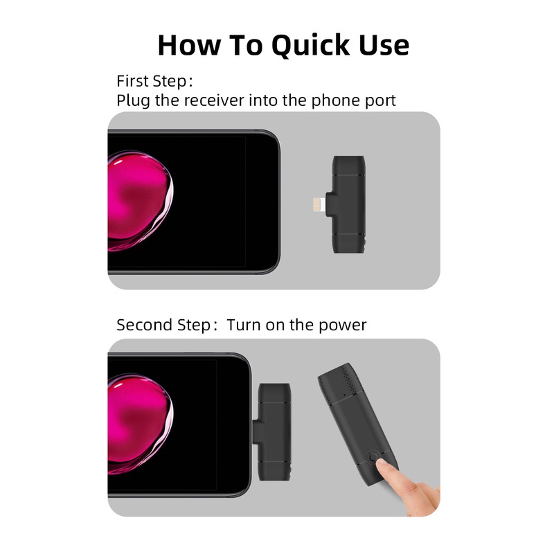 MK-9 Mic cài áo microphone ghi âm tiện lợi cho quay video và livestream