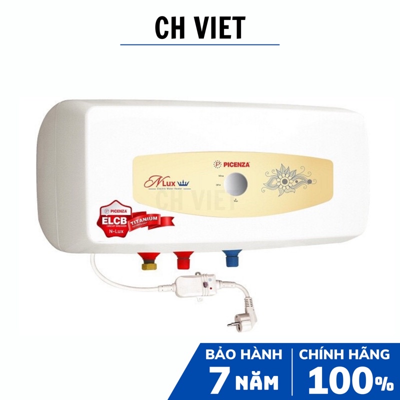 [Mã 155ELSALE giảm 7% đơn 300K] Bình nóng lạnh Picenza N20LUX (20L)