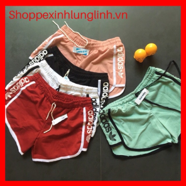 Quần thun nữ chất đẹp (in chữ size 40-60kg)
