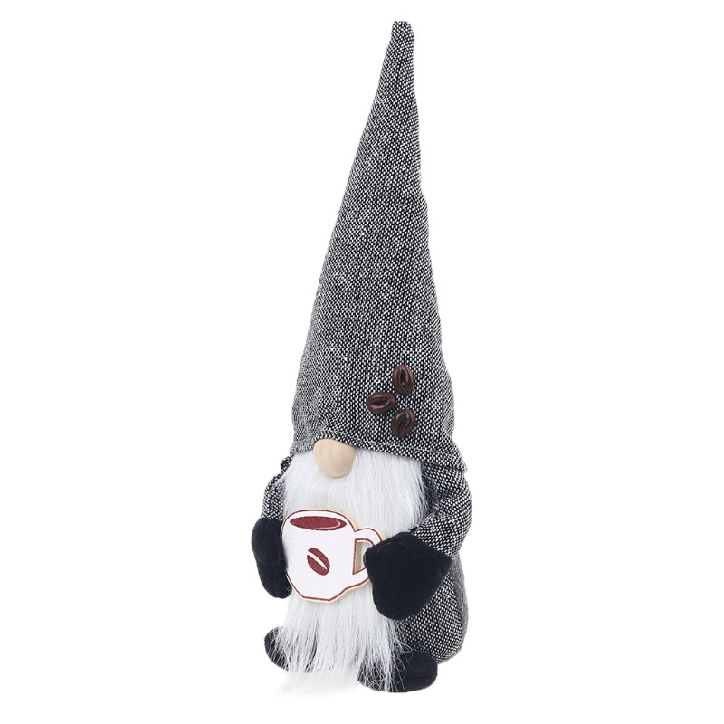 Phụ Kiện Trang Trí Nhà Cửa Hình Chú Lùn Ma Cà Phê Blala Gnome Handmade Độc Đáo