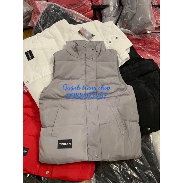 Áo phao gile nữảnh thật_sẵn hàng giao ngay