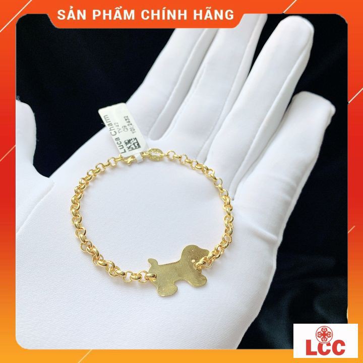 [Giá hủy diệt] [Chính hãng] Lắc vàng cho bé GLC06 Luca Charm