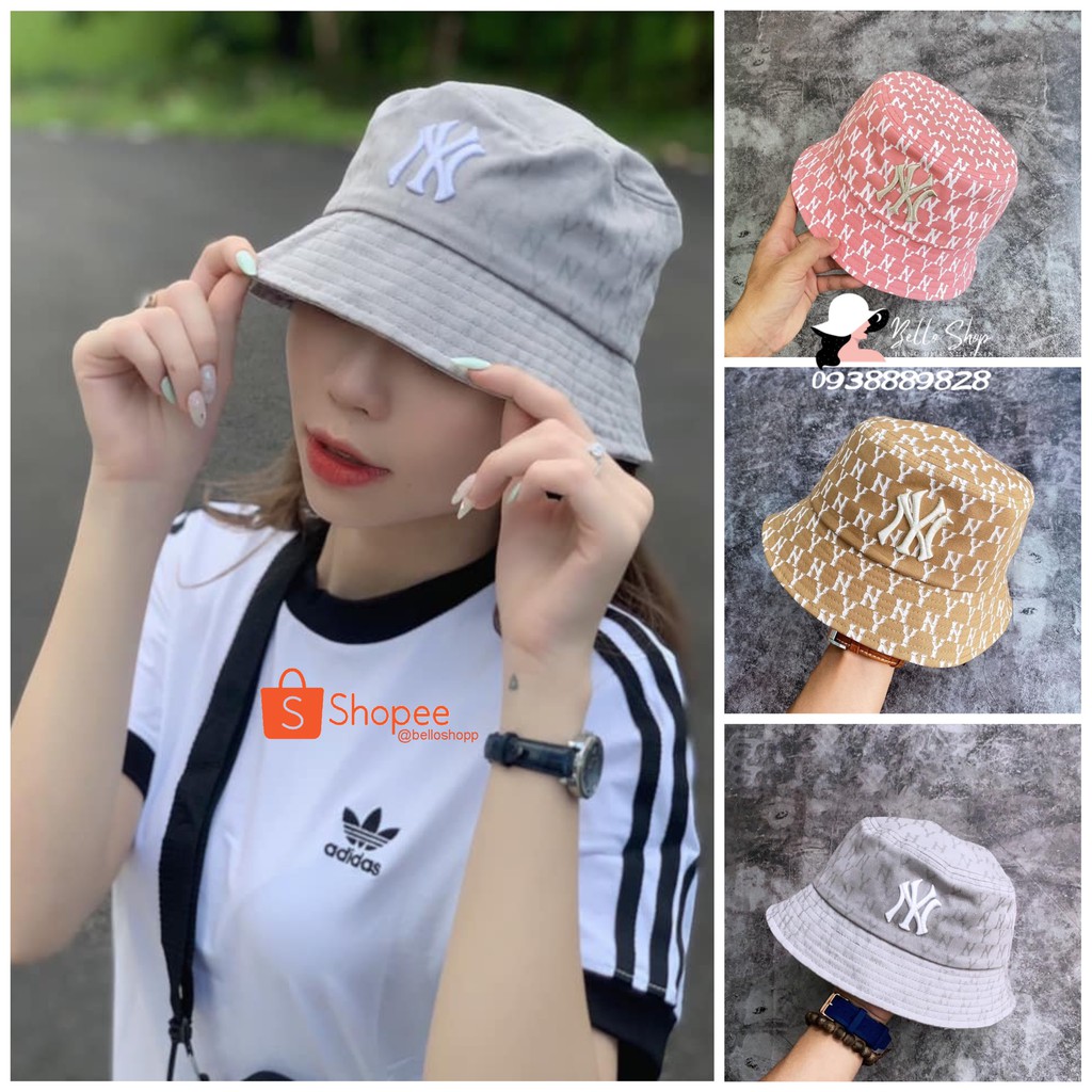 Nón Vành MLB NY Monogram Bucket HAT Full Color N13