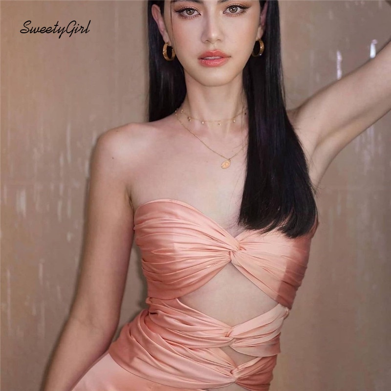 Áo Ống Hở Vai Màu Trơn Thời Trang Quyến Rũ Cho Nữ | BigBuy360 - bigbuy360.vn