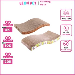 Bàn Cào móng cho mèo Loại Cong đế bằng size 43x22x35cm