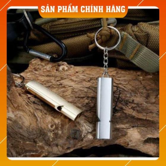 [FreeShip – Giảm 30k]  Còi Đa Năng - Còi Sinh Tồn Ống Kép Móc Khóa Kim Loại | BigBuy360 - bigbuy360.vn