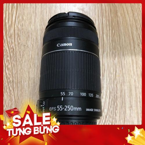 Ống Kính Canon EF-S 55-250mm f/4-5.6 IS II, Mới 95%
