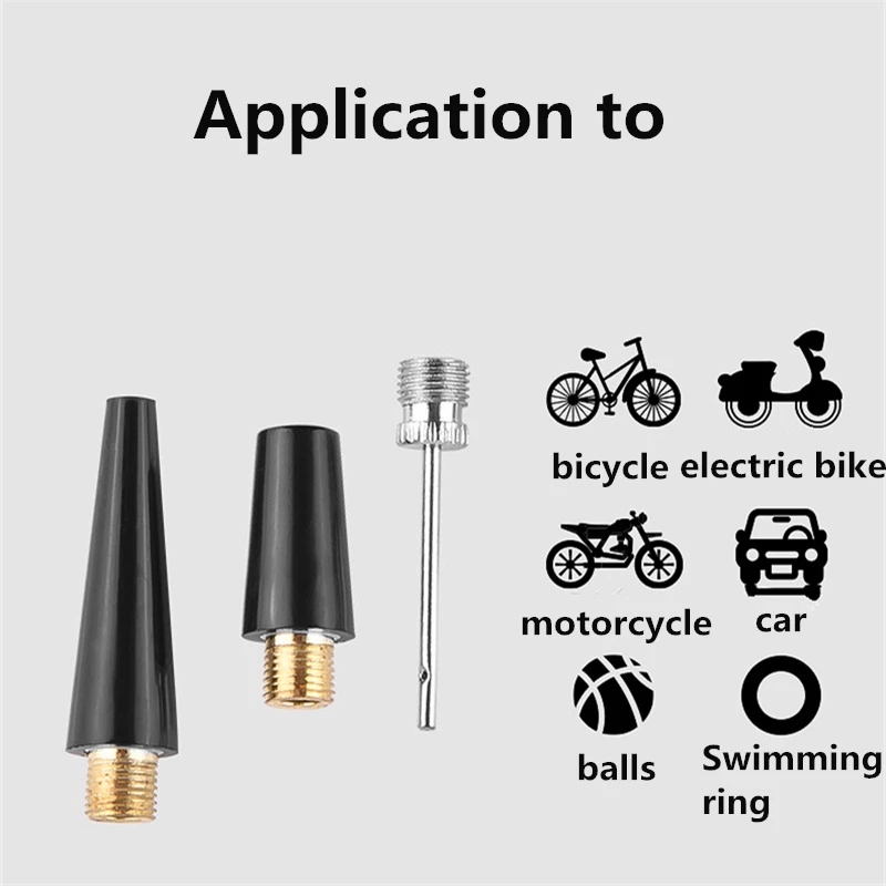 Bộ 100 Đầu Bơm Bánh Xe Đạp Áp Suất Cao