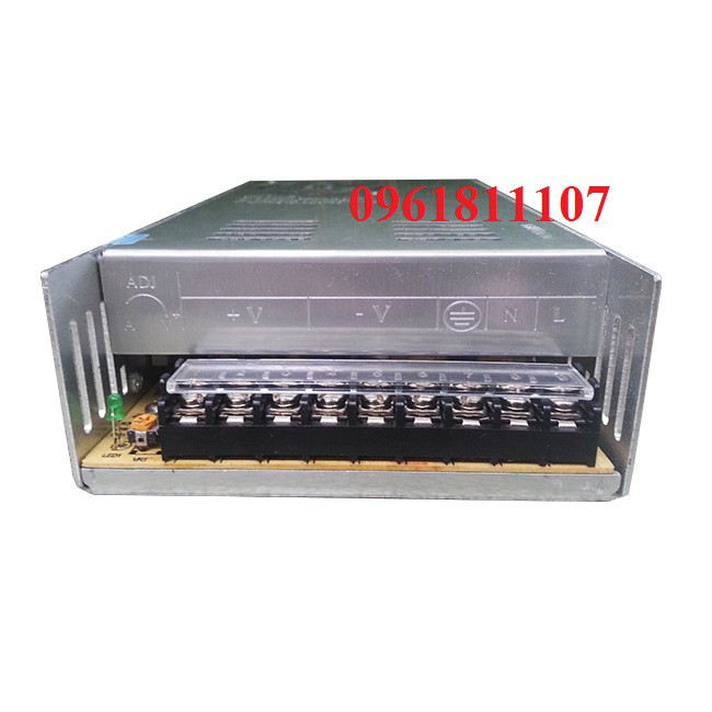 Nguồn tổ ong 24V 20A có quạt tản nhiệt thông minh, nguồn 24V 20A, nguồn tổ ong 24V có quạt