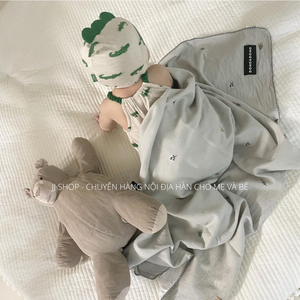 Chăn Cotton Sợi Tre DONO DONO 4 Mùa Hàn Quốc Cho Bé