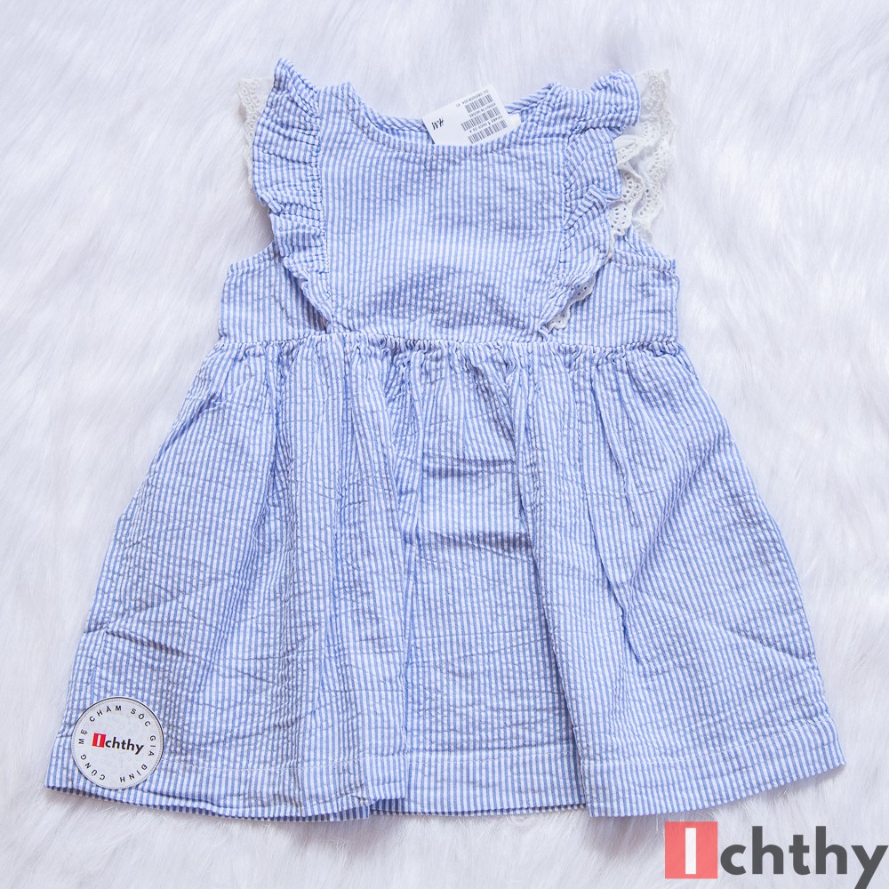 Váy sọc xanh - Thời trang HM