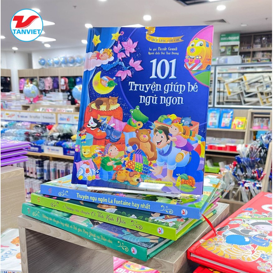 Sách - Tủ Sách Vàng Cho Con - 101 Truyện Giúp Bé Ngủ Ngon