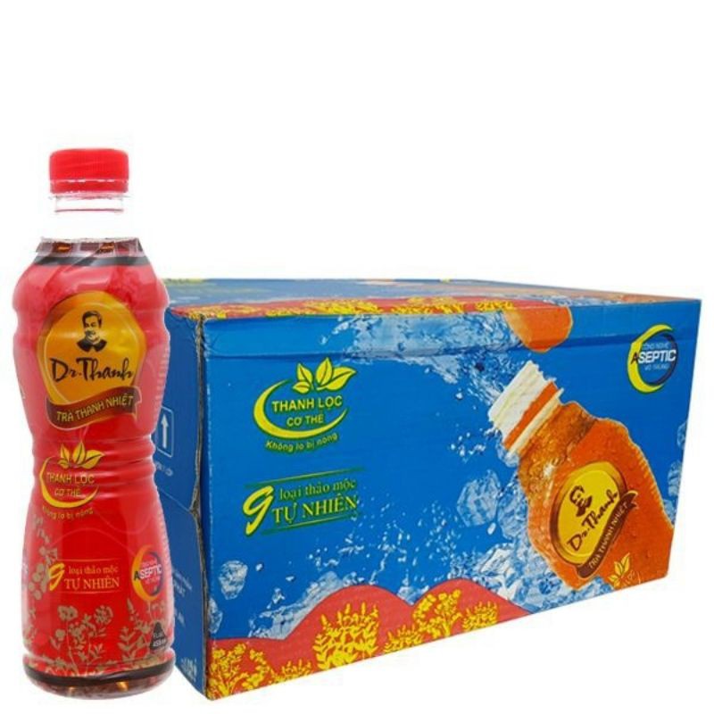 Trà Ô Long Tea Plus / Trà Xanh Không Độ / Dr Thanh 455ml tùy chọn