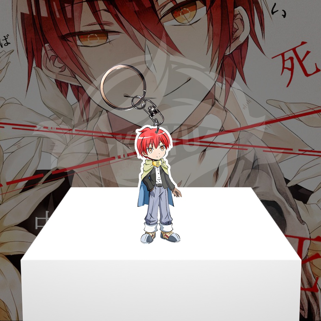 Móc Chìa Khóa Bằng acrylic In Hình Nhân Vật anime ansatsu kyoushitsu akabane karma