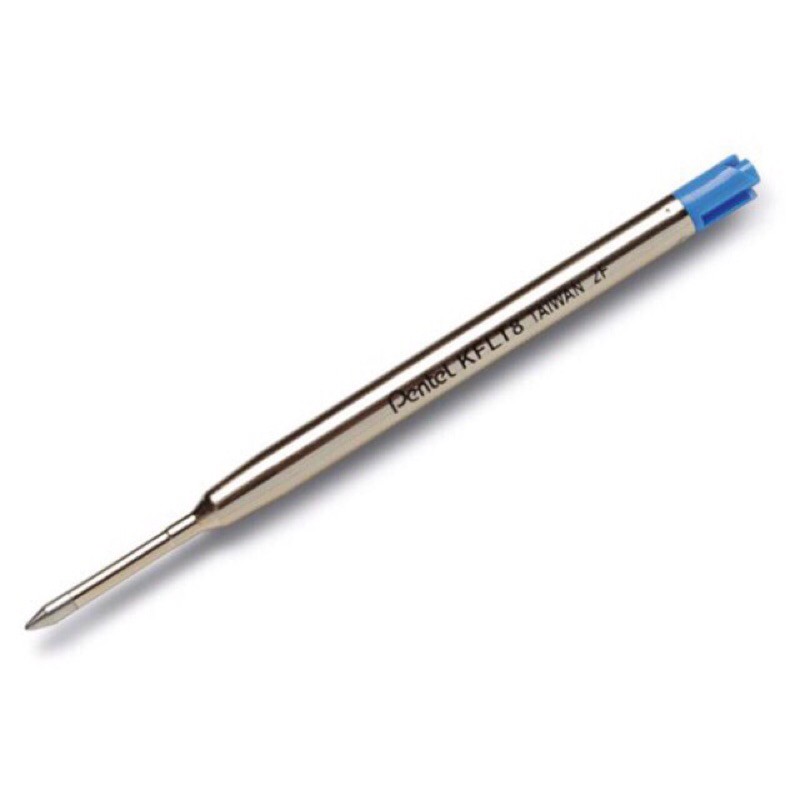 Ruột bút ký cao cấp Pentel mực bi nét 0.8mm KFLT8 xanh đen