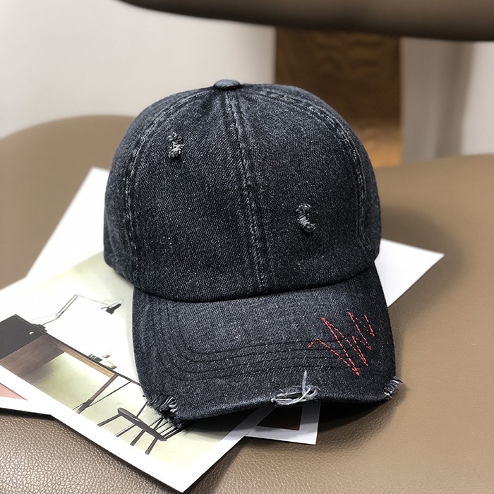 Nón lưỡi trai Jean Rách nam nữ Thơm's Cap freesize, XANH, ĐEN, XANH NHẠT NoBrand