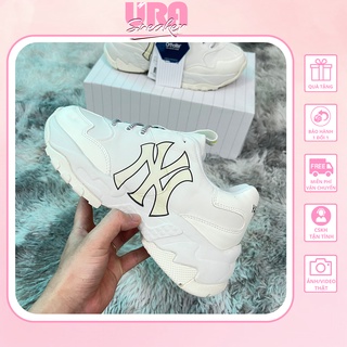 Giày mlb ny vàng, giày sneaker - giày thể thao nam nữ full size 36-43, tặng kèm tất