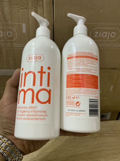 Dung Dịch Vệ Sinh Ziaja Intima 500ml
