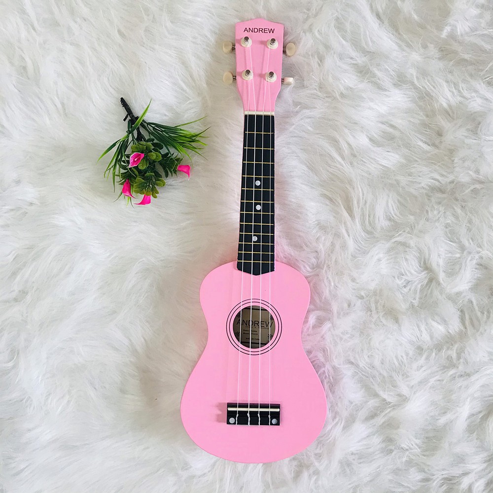 [Ukulele giá rẻ] Đàn Ukulele Soprano (21inch) nhiều màu sắc, hoạt hình dễ thương ( Tặng móng gảy, GT)