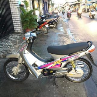 Dàn áo wave 110 màu bạc