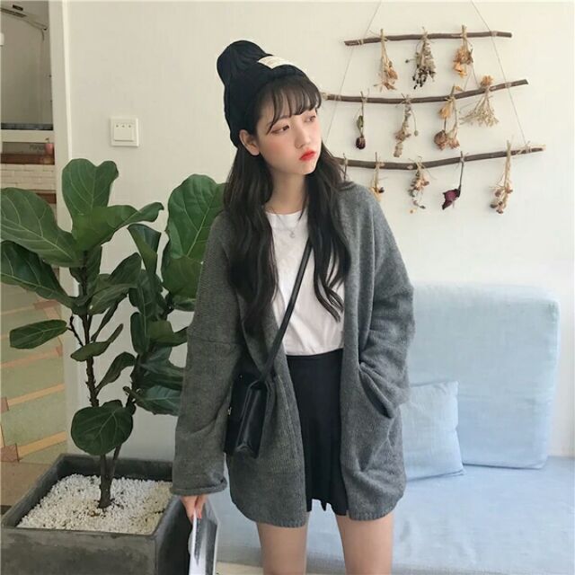 Áo  khoác len  cardigan