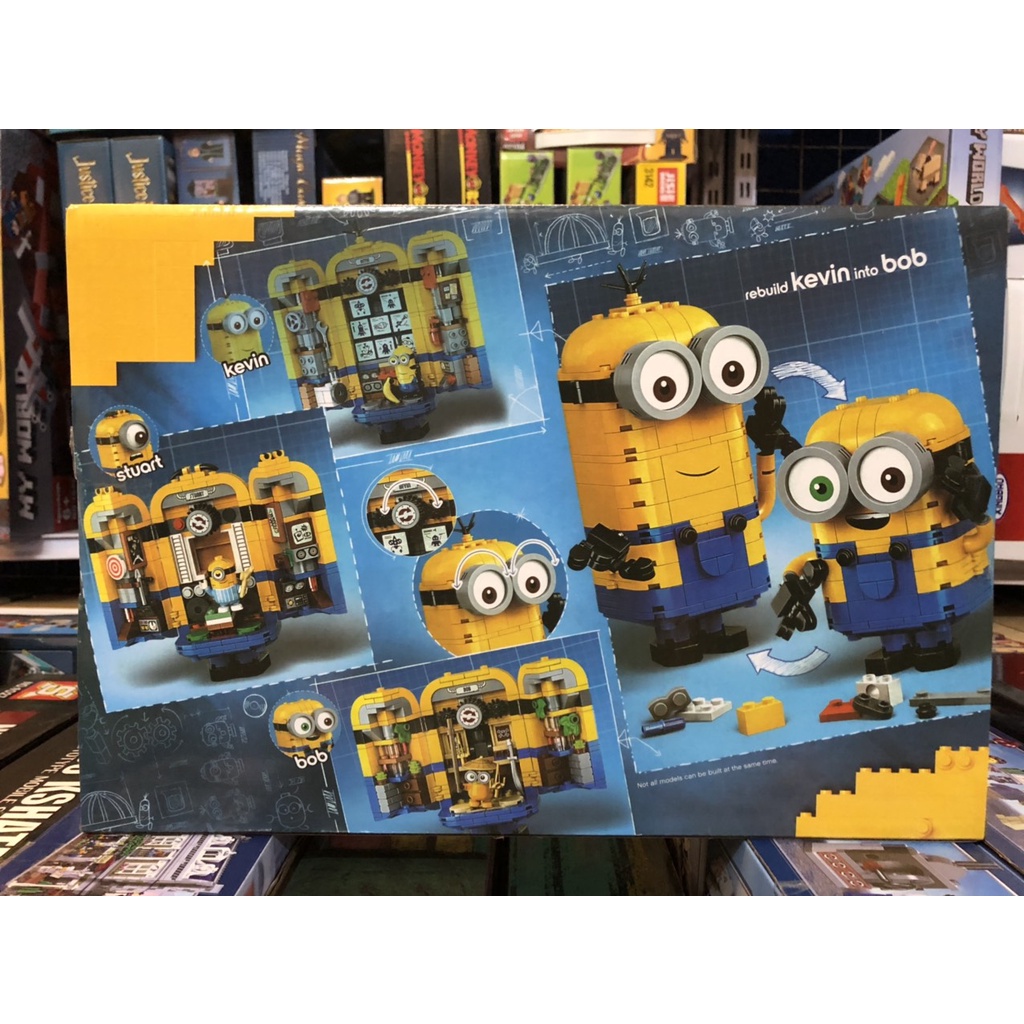 Xếp Hình Cỗ Máy Minion The Rise Of Gru X 19009