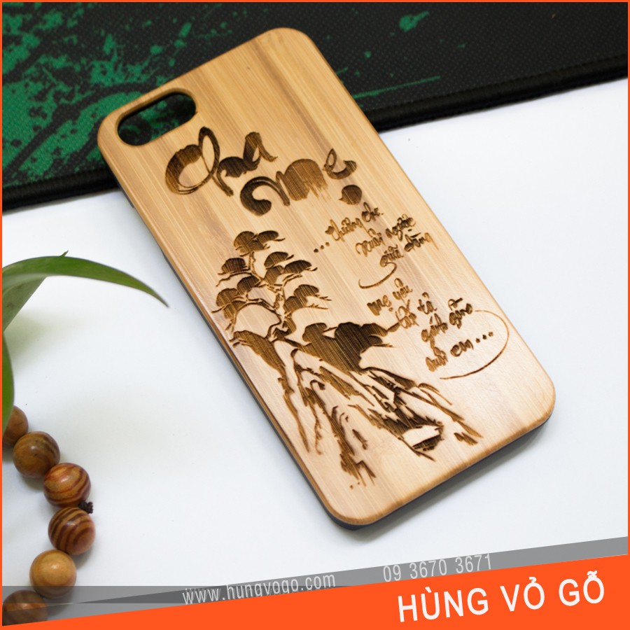 Ốp gỗ iphone 8 plus - Mẫu ốp lưng ip8 plus