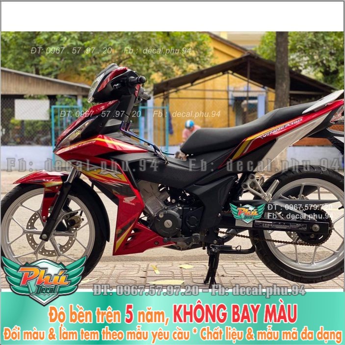 Tem rời Winner đỏ GTR (B) -1
