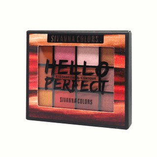 Kit Phấn Mắt 2 Tầng Sivanna Hello Perfect HF5016 21,5g