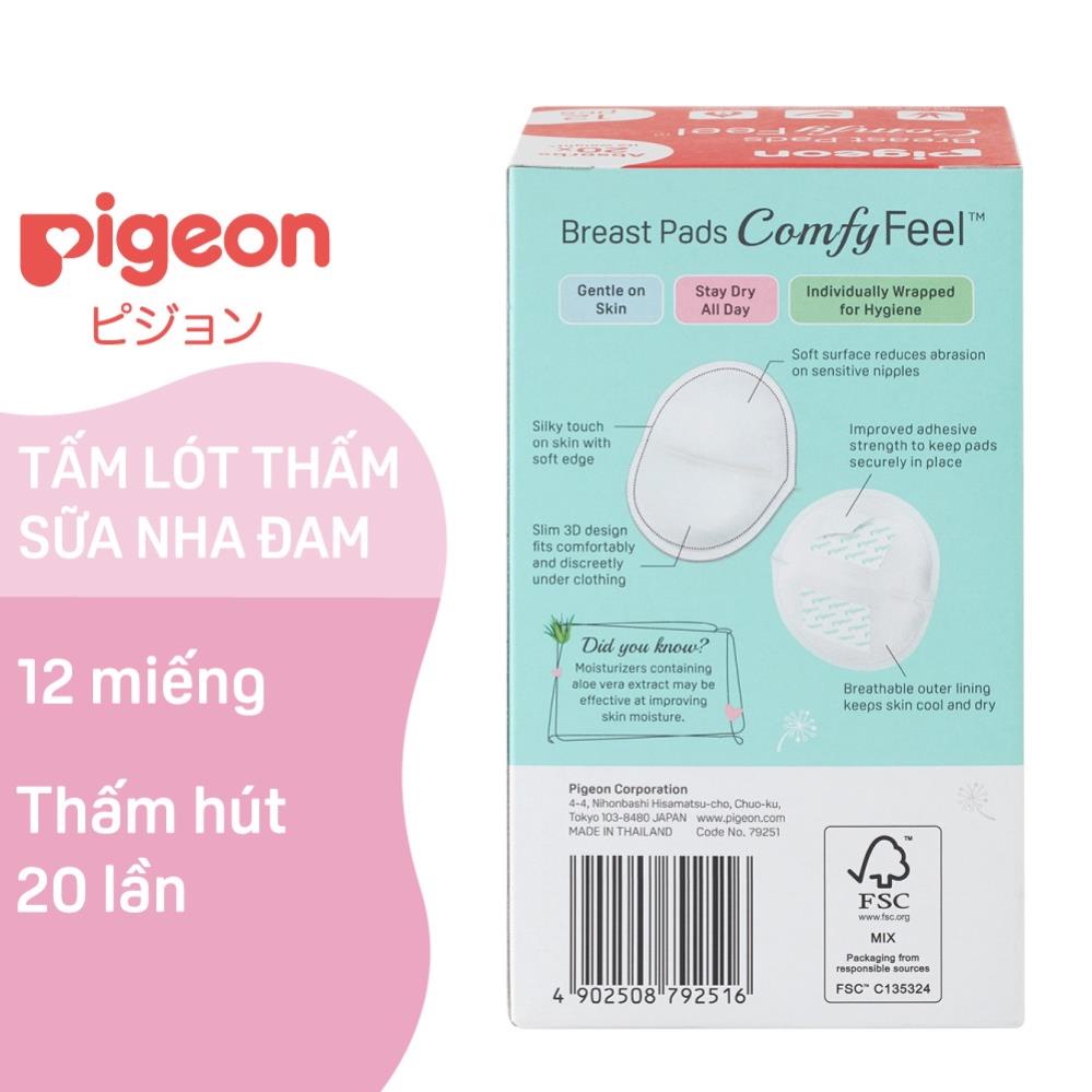 Tấm Lót Thấm Sữa Nha Đam Pigeon 12 miếng/30 miếng