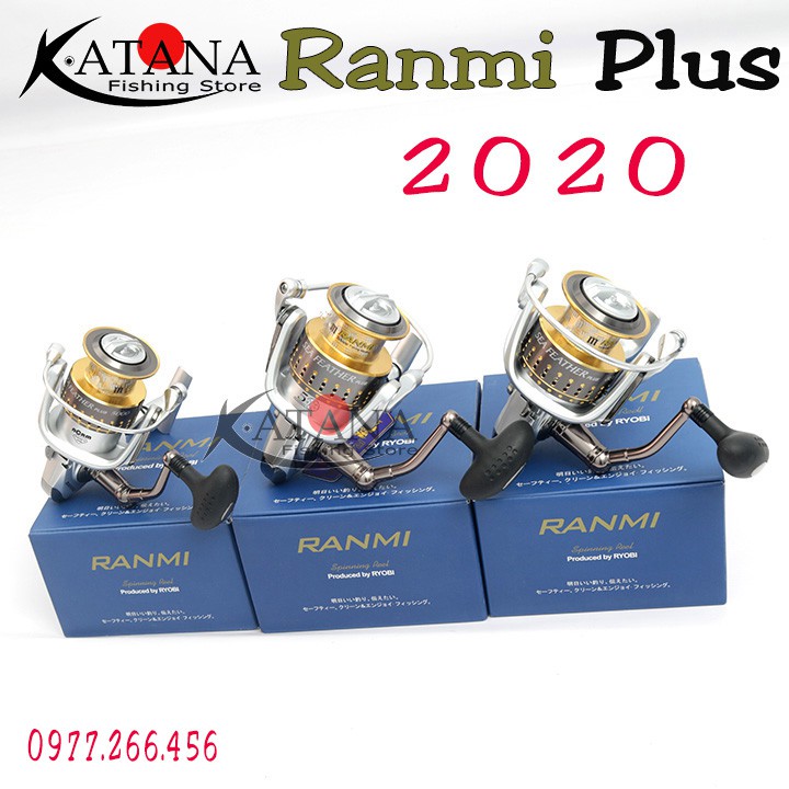 Máy Câu RANMI PLUS nâng cấp tay quay rời, vẫn cốt trợ lực và chống nước : 5000 6000 7000 8000